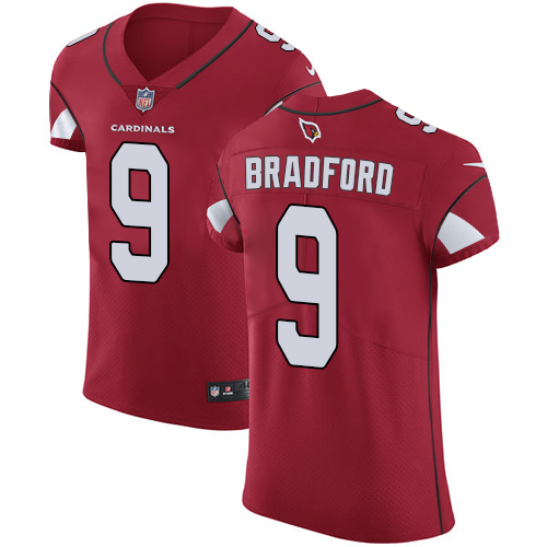 Nike Cardinals #9 Sam Bradford Red Team Color Men's Stitched NFL Vapor ...