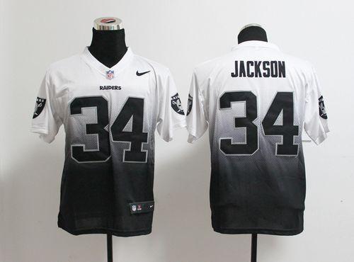 NFL Las Vegas Raiders (Bo Jackson) Men's Game Football Jersey