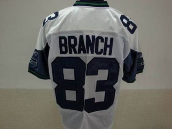 Seattle Seahawks Jersey Boys Large Blue Deion Branch 83 Mesh Nylon